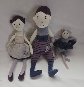 Doudou peluches - Aimé et Céleste- Moulin Roty