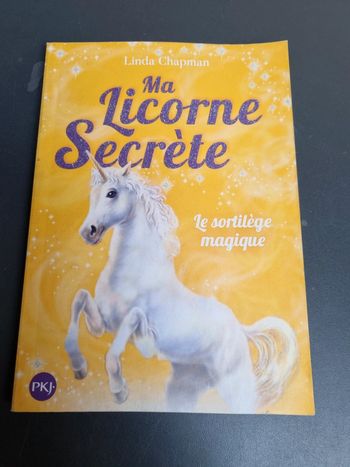 Livre ma licorne secrète : le sortilège magique