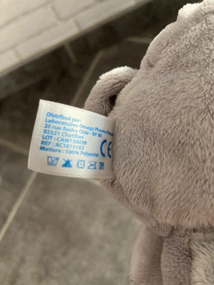 Peluche éléphant - photo numéro 2