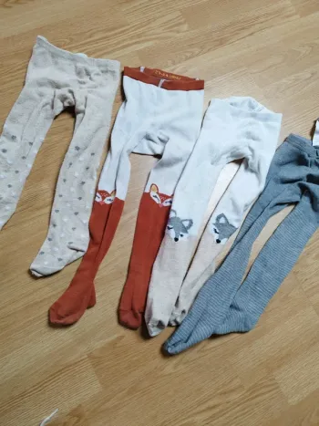 Lot collant fille du 23 au 26 motif hiver