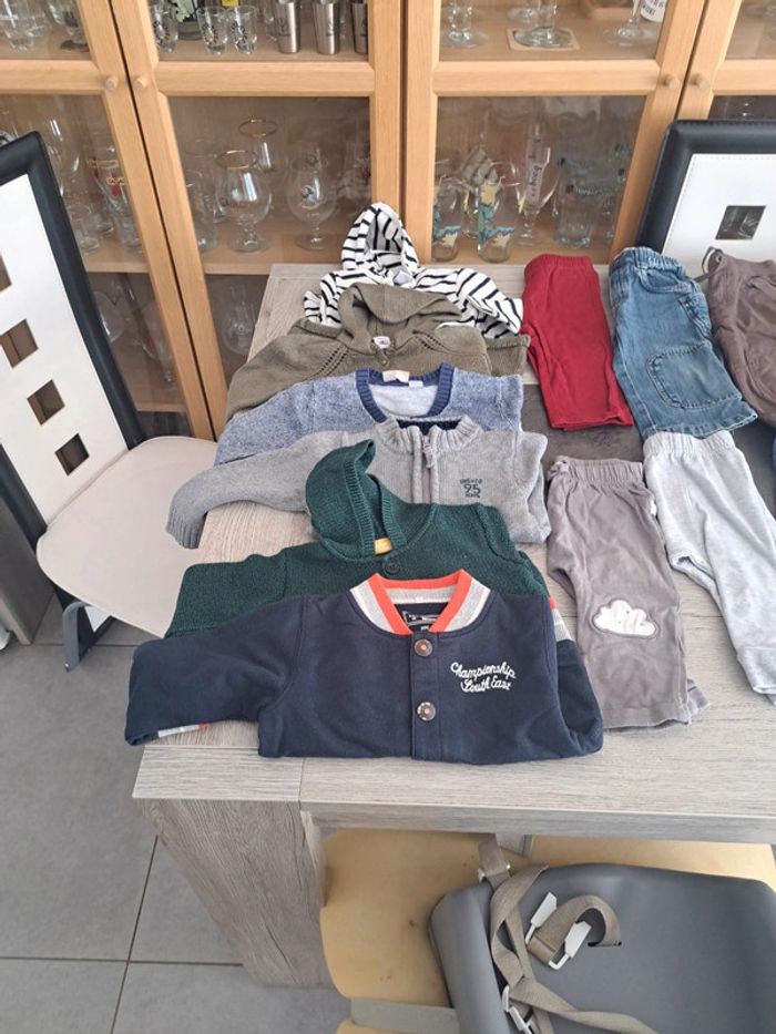 Gros lot garcon 12 mois (57 vetements)