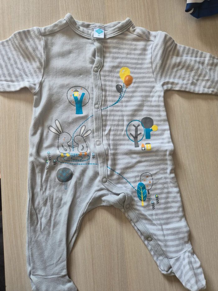 Pyjama léger garçon taille 3 mois