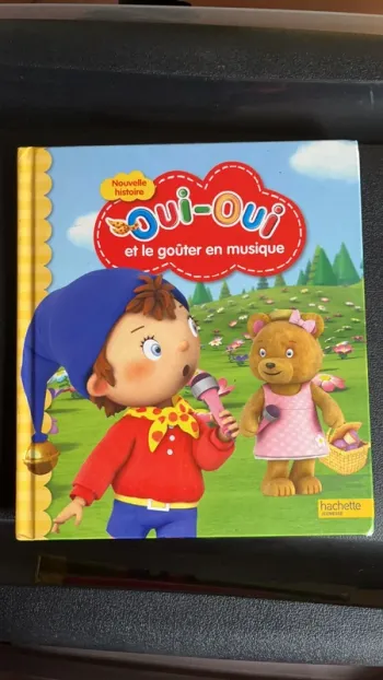 Livre oui oui et le goûter en musique