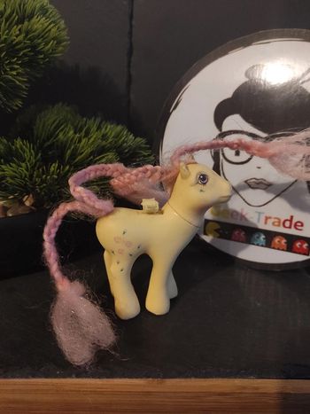 G1 My Little Pony mein kleines rosedust flutter Poni bait #geektradeponeyg1