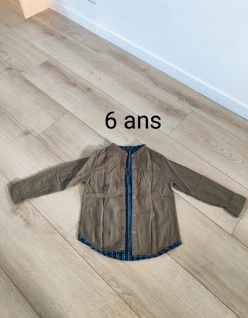 Chemise réversible 6 ans