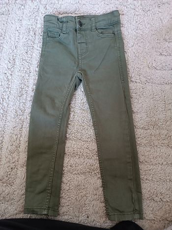 Jean slim kaki 3 ans Kiabi tbe