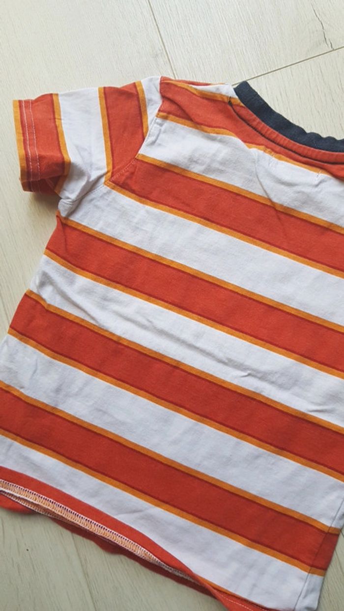 Lot de 2 tee shirts estivaux garçon 4ans catimini - photo numéro 7