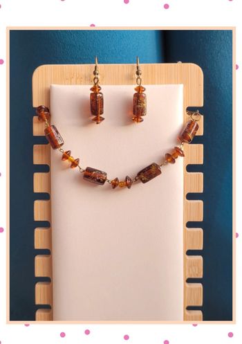 Ensemble bracelet et boucles d'oreilles