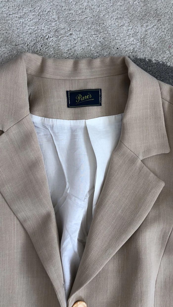 Veste beige - photo numéro 3