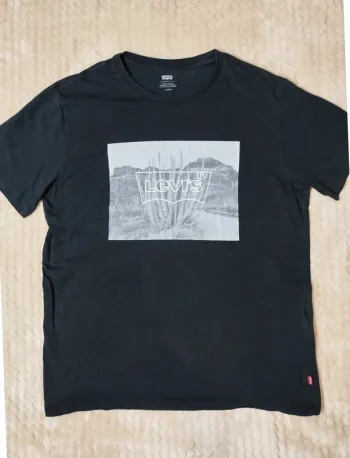 T-shirt Levi's Motif Noir Taille M