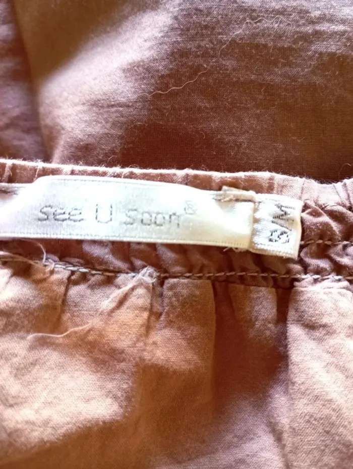 🌸Débardeur avec bretelle réglables, See U soon, taille S/M - photo numéro 5