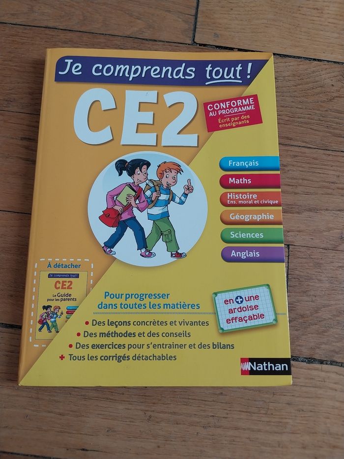Cahier de vacances CE2 neuf