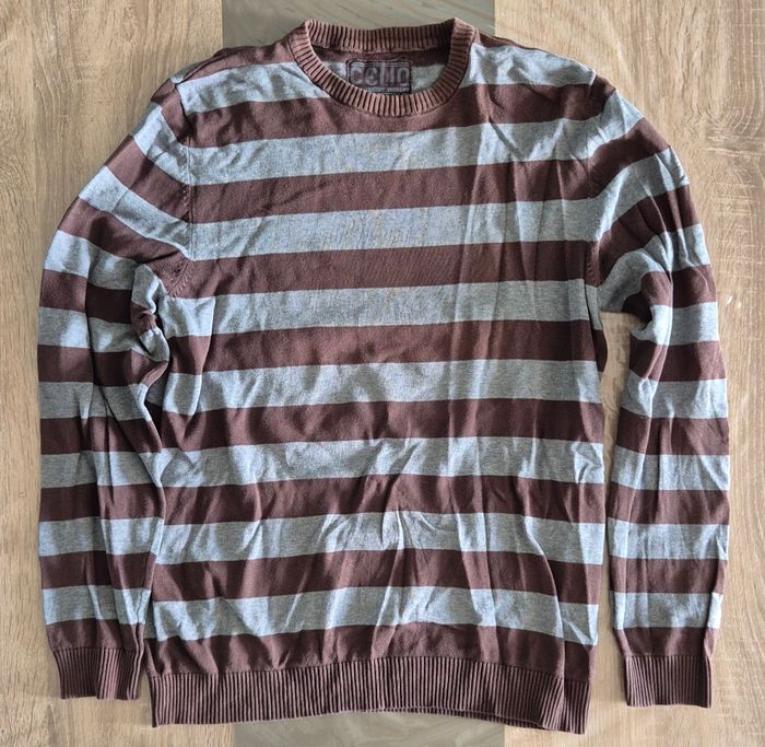 Pull rayé Celio taille s
