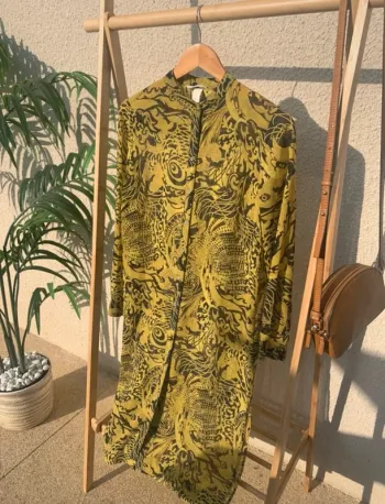 Chemisier long h&m manches longues