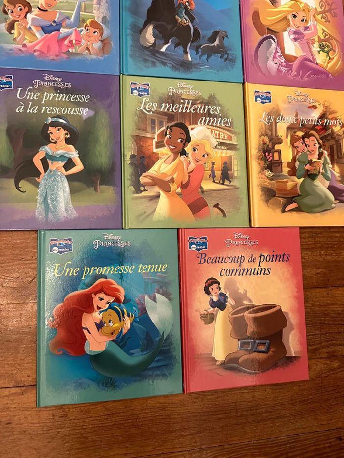 Lot de 8 albums bd livres Story Reader Walt Disney Princesses - photo numéro 2