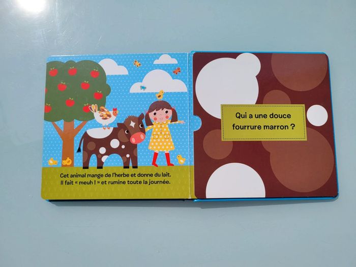 Livre animé 🐤 La Ferme 🐄 Des volets à soulever et des devinettes (72) - photo numéro 9