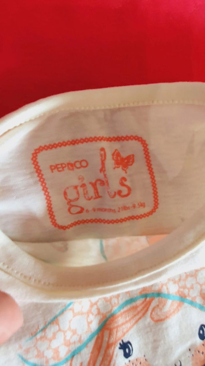 Lot 4 tshirts 9 mois fille - photo numéro 6