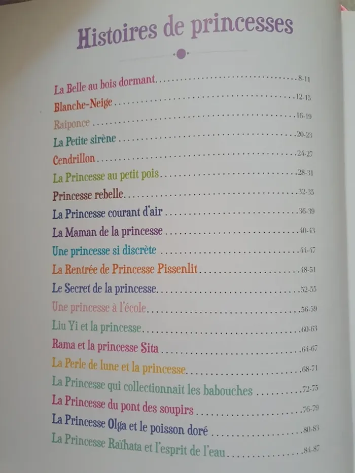 Le soir avec mes Princesses et mes fées - photo numéro 5