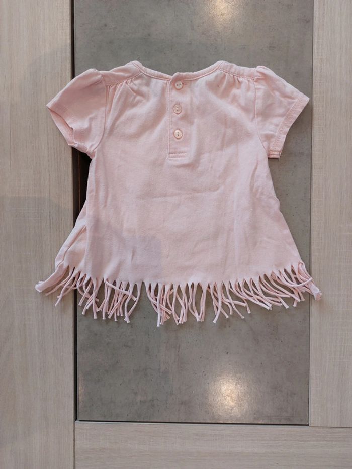 Tee shirt à franges / 6 Mois - photo numéro 2