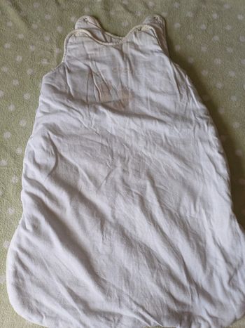 Gigoteuse blanche 0-6 mois