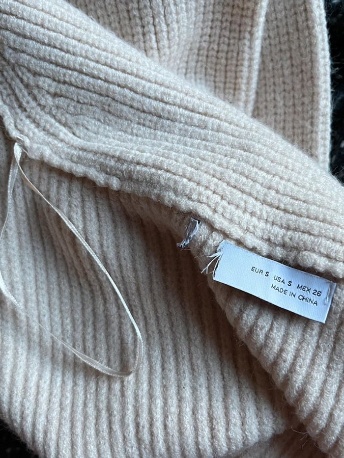 Veste sans manches avec ceinture et poches - crème - photo numéro 10