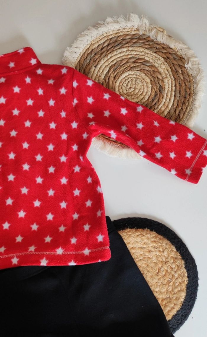 Veste gilet polaire étoilé 🌟 bébé fille mi saison printemps automne et hiver - photo numéro 9