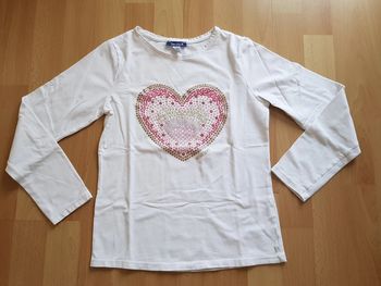 Tee-shirt manche longue okaïdi 10 ans