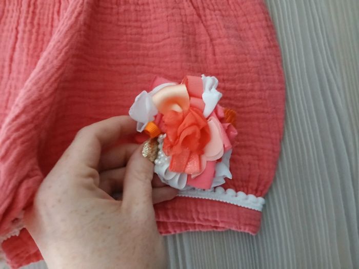 Short 3 ans fille Les fagotines et acessoire cheveux - photo numéro 3