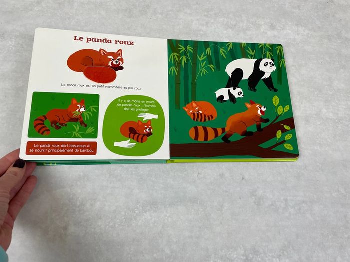 Livre bébé d’éveil animaux à toucher Auzou - photo numéro 7