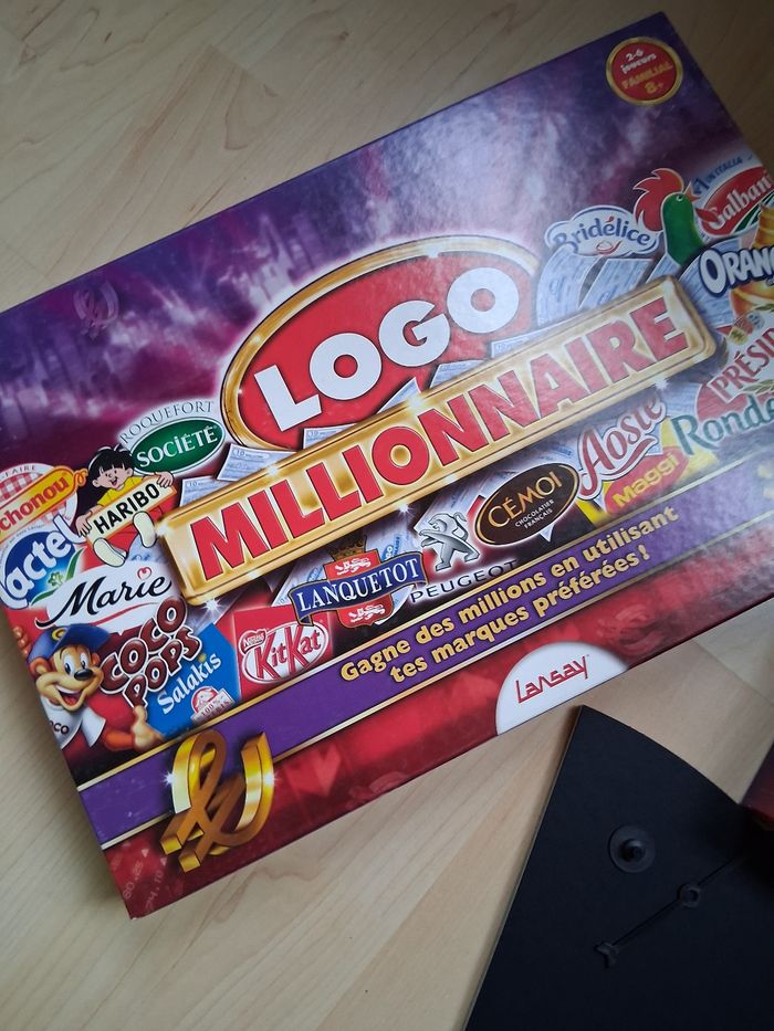 Jeu de société Logo millionnaire
