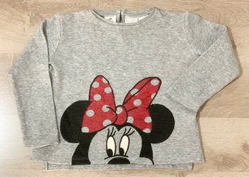 T shirt sweat minnie zara 18/24 mois