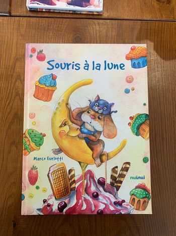 Livre XL souris à la lune