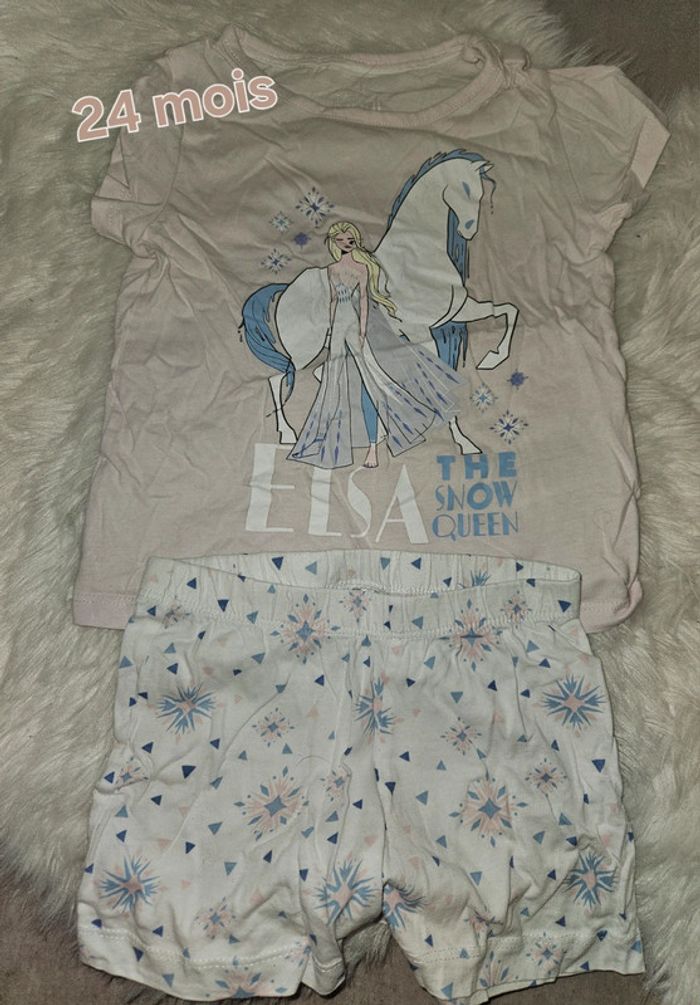 Pyjama 2 pièces Elsa Reine des Neiges