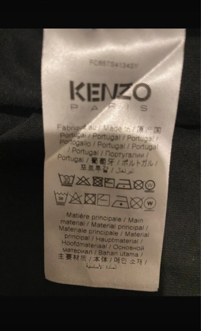 T shirt noir Kenzo