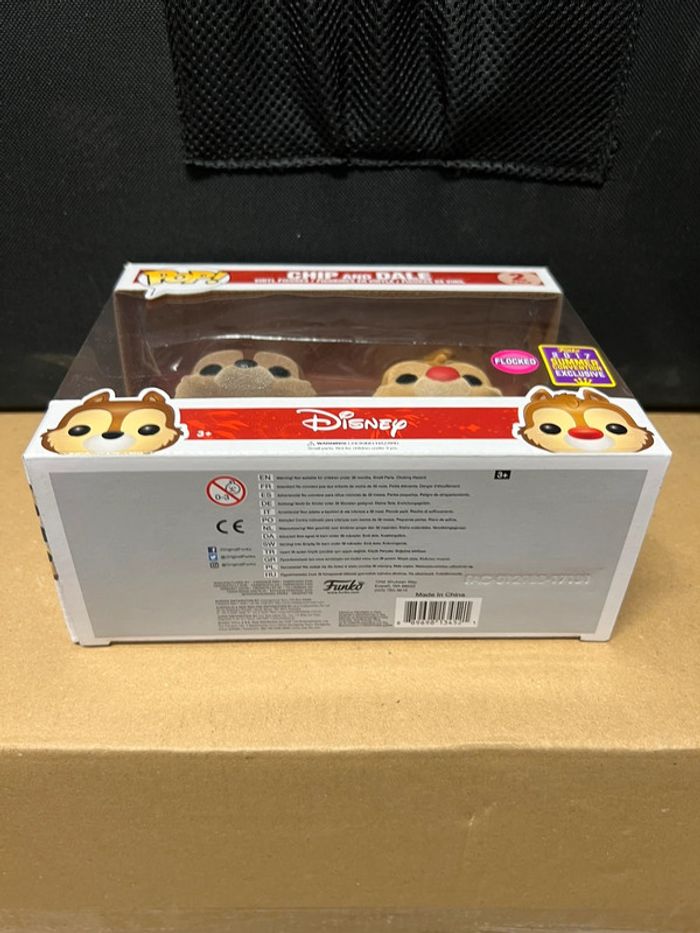 Funko Pop collector - Disney Chip & Dale Flocked - photo numéro 6