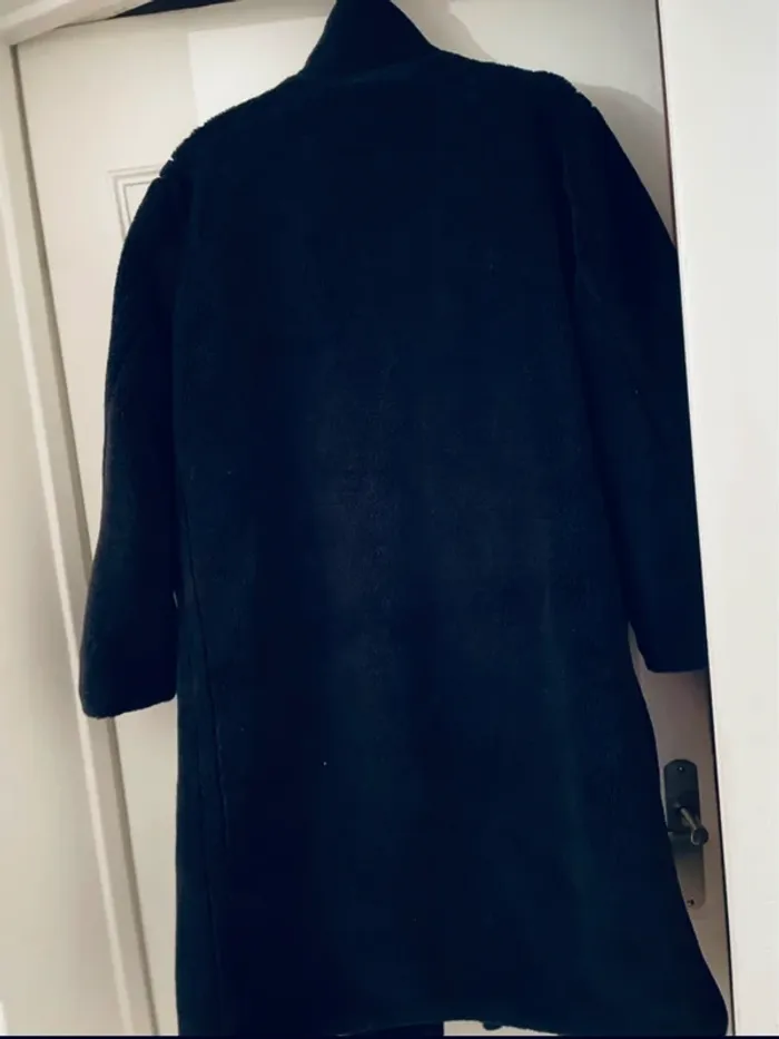 Manteau long noir 36-38 S/M - photo numéro 2