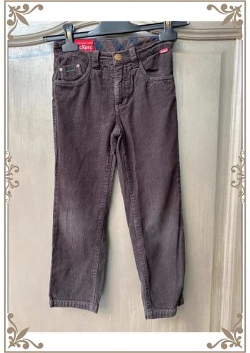 Pantalon en velours Kickers 6 ans marron