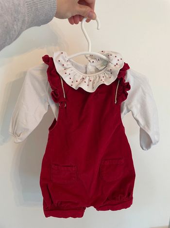 Ensemble salopette t shirt