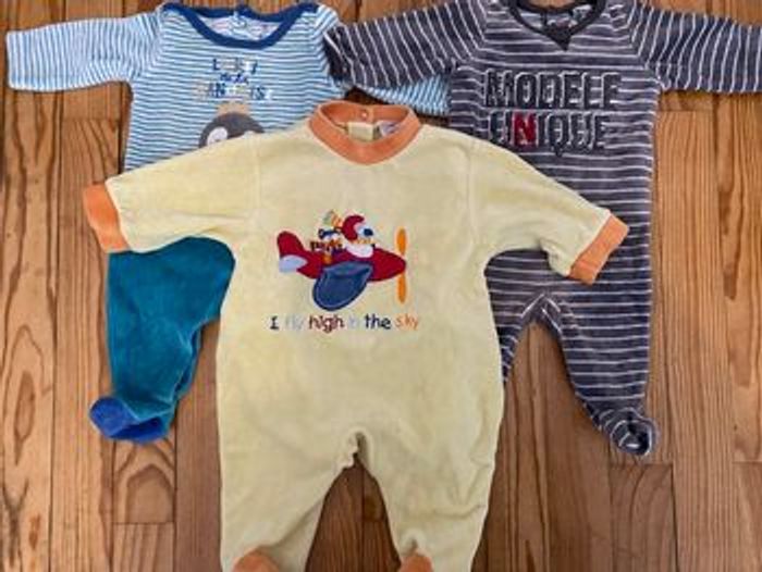 Lot de 3 pyjamas