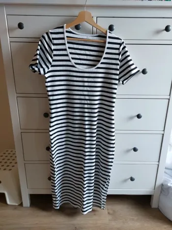 Robe longue à rayures kiabi XL 46-48
