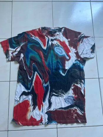 T-shirt manches courtes multicolore M Smog