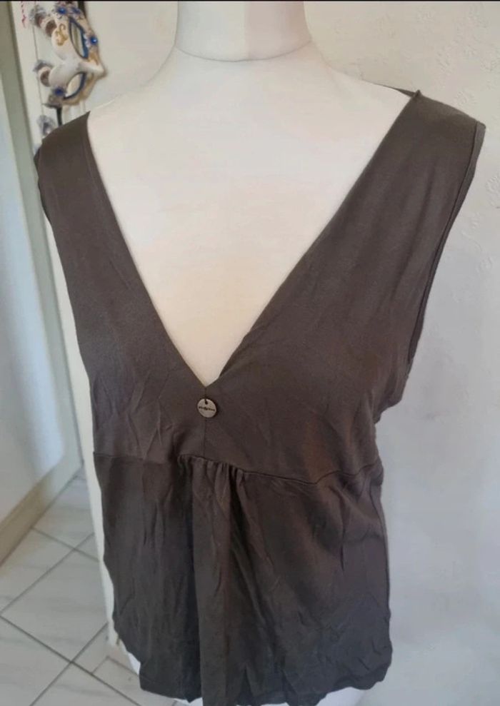 Tunique dos nus argenté - photo numéro 3