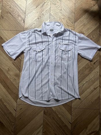 Chemise manches courtes vintage