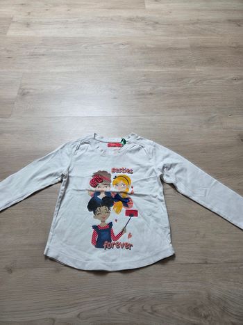 T-shirt manches longues 4 ans