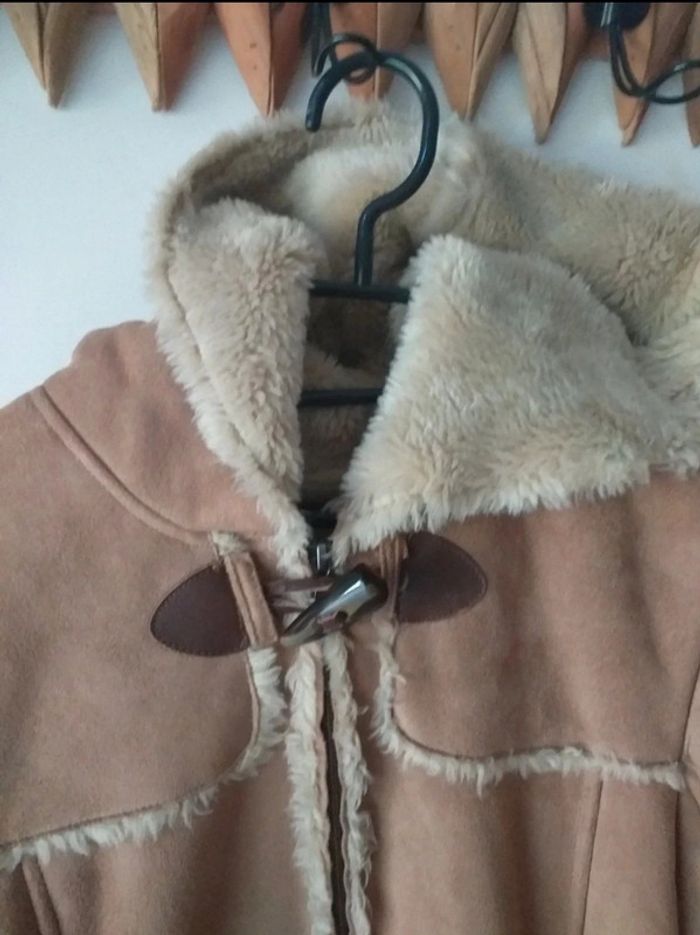 Manteau long fourré marron - photo numéro 10