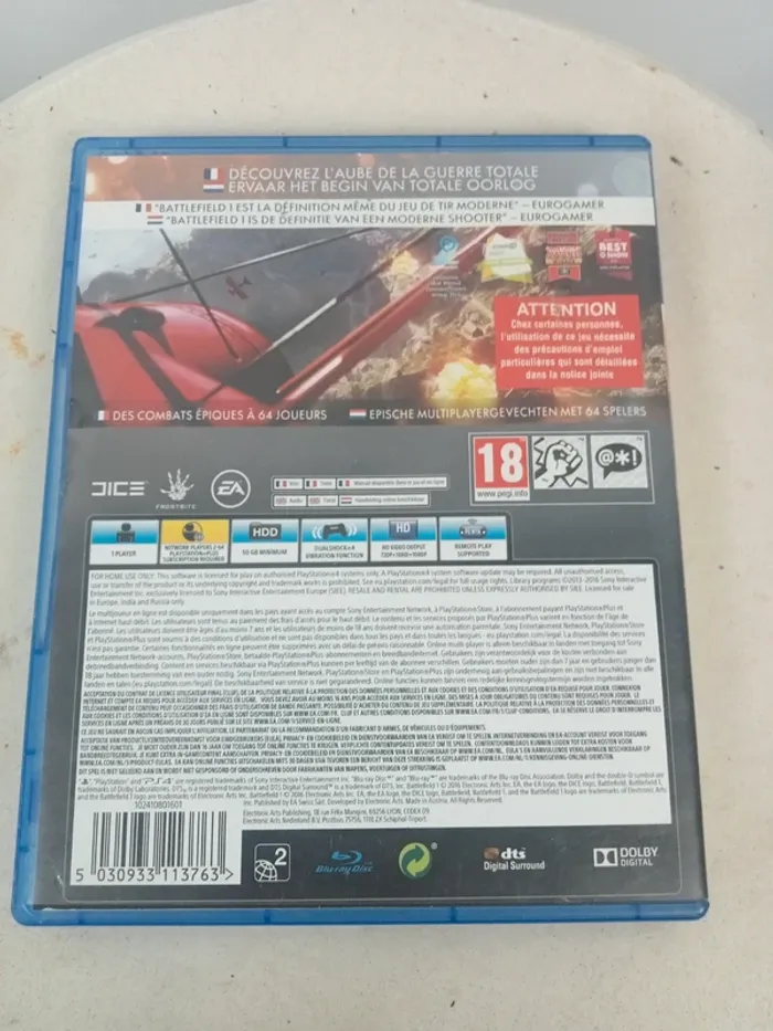 Jeu PS4 - game - juego - spiel - gioco - Battlefield - photo numéro 6