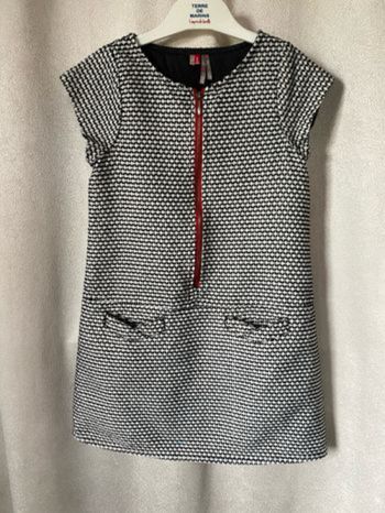 Robe droite en jacquard fantaisie 8 ans Orchestra