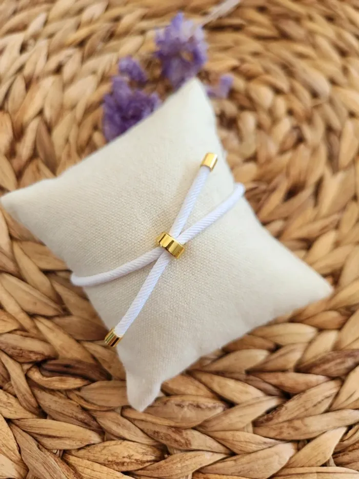 Bracelet cordon ajustable B57 - photo numéro 2