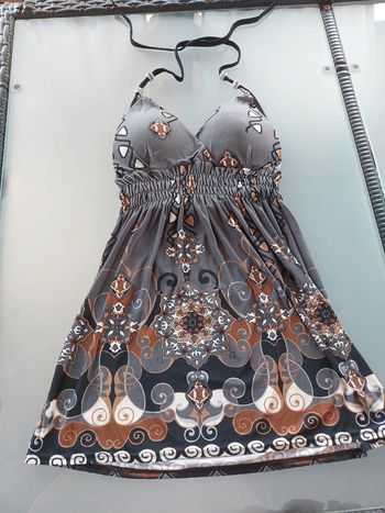 Top dos nu avec motif taille 38