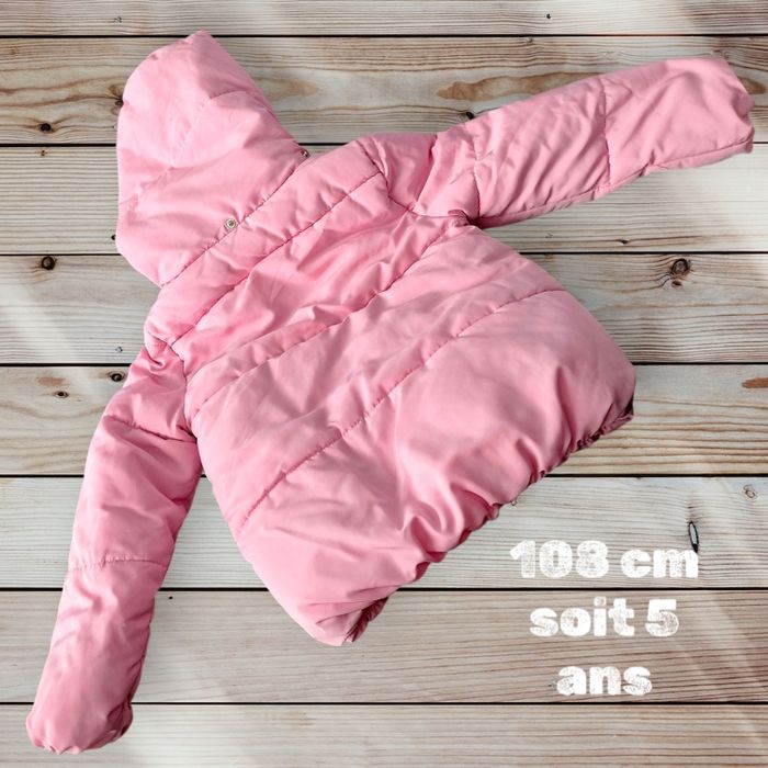 Doudoune rose 5 ans - photo numéro 3